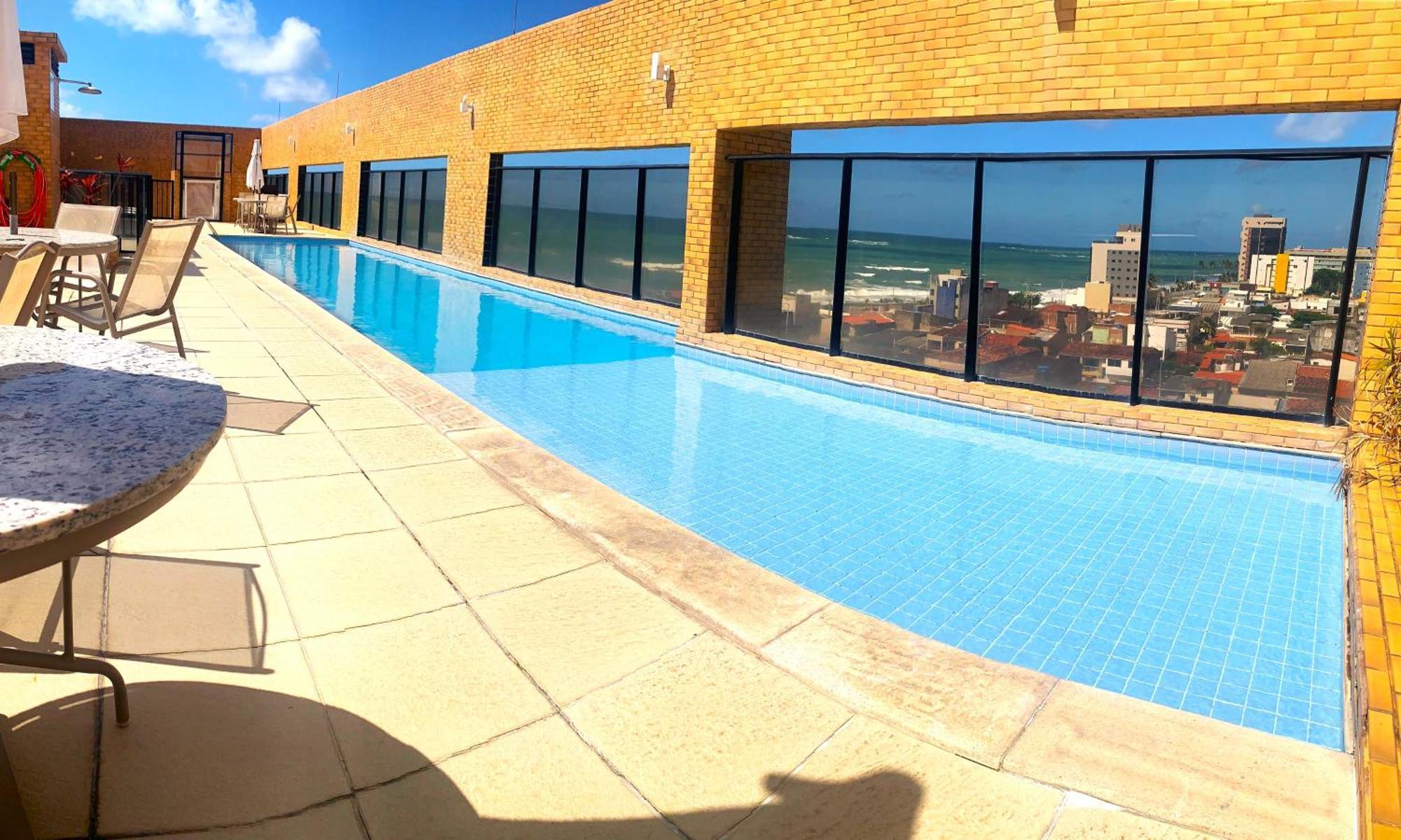 Apartamento 50M Praia- Piscina - Vista Mar - Academia - มาเซโอ ภายนอก รูปภาพ
