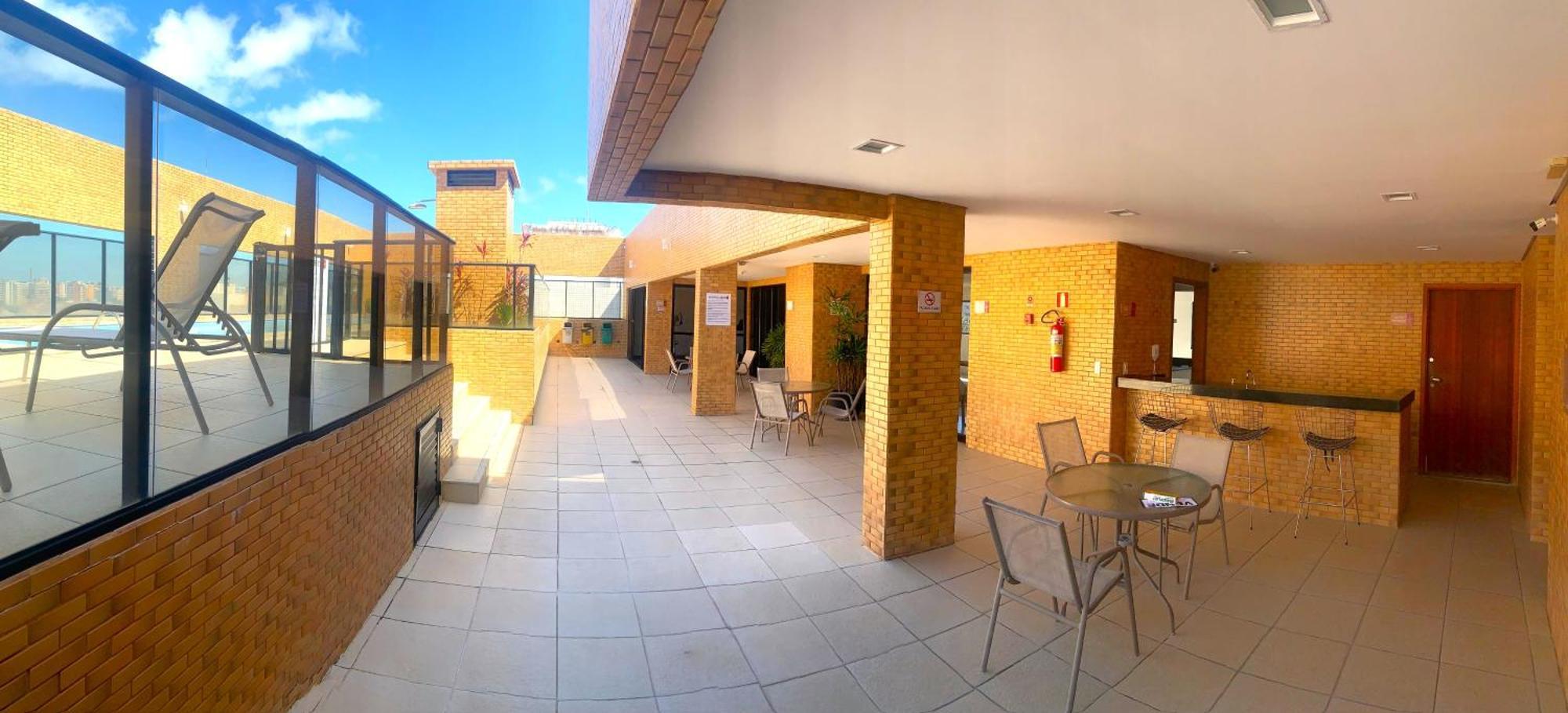 Apartamento 50M Praia- Piscina - Vista Mar - Academia - มาเซโอ ภายนอก รูปภาพ
