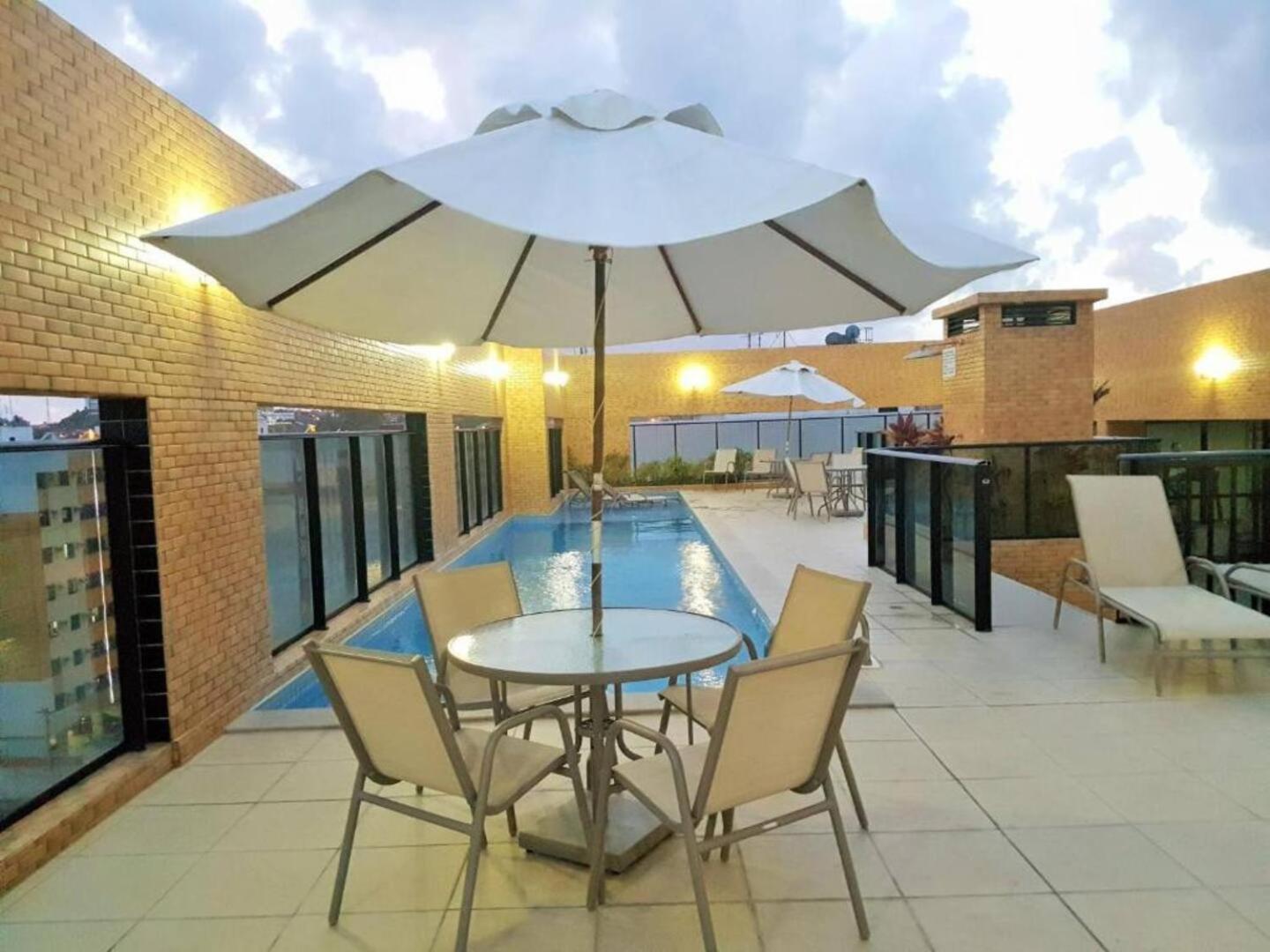 Apartamento 50M Praia- Piscina - Vista Mar - Academia - มาเซโอ ภายนอก รูปภาพ
